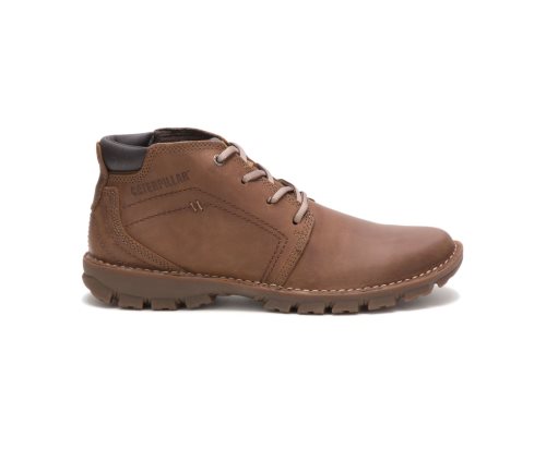 Botas Cuero Caterpillar Transform 2.0 Hombre Beige Oscuro | XWNOR-0521