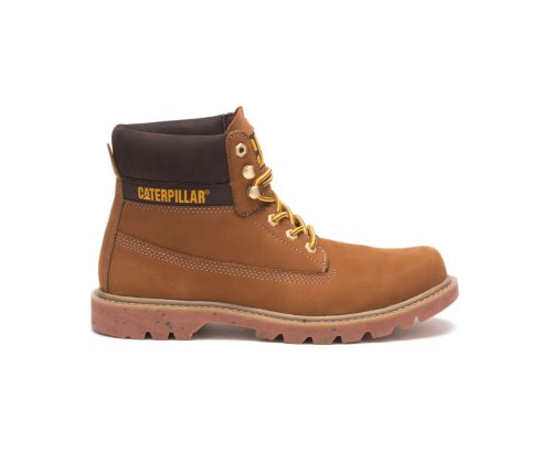 Botas Cuero Caterpillar eColorado Cuero Mujer Marrones | EPBOU-9783