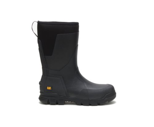 Botas De Goma Caterpillar Stormers 11" Mujer Negras | HNZPI-8946