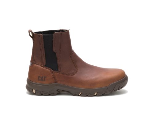 Botas De Trabajo Caterpillar Abbey Steel Puntera Mujer Cobra | YJMQK-9732