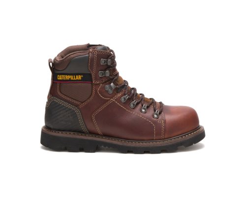 Botas De Trabajo Caterpillar Alaska 2.0 Steel Puntera Hombre Marrones | FTRKU-5813
