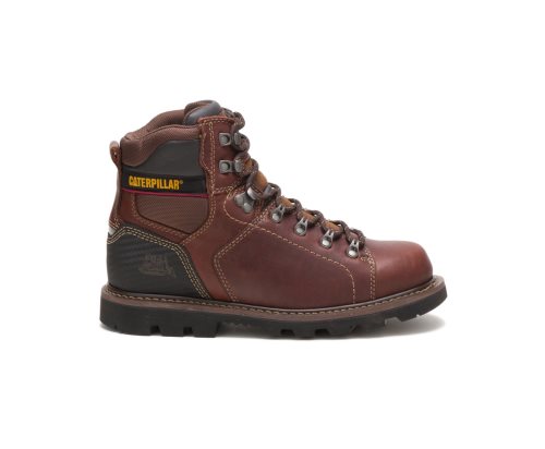 Botas De Trabajo Caterpillar Alaska 2.0 Hombre Marrones | NJXZW-5102