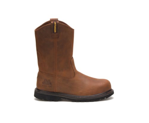 Botas De Trabajo Caterpillar Edgework Steel Puntera Hombre Marrones | HWZVG-9304