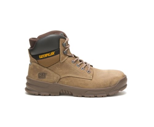 Botas De Trabajo Caterpillar Mobilize Alloy Puntera Hombre Marrones | QDNFJ-2134