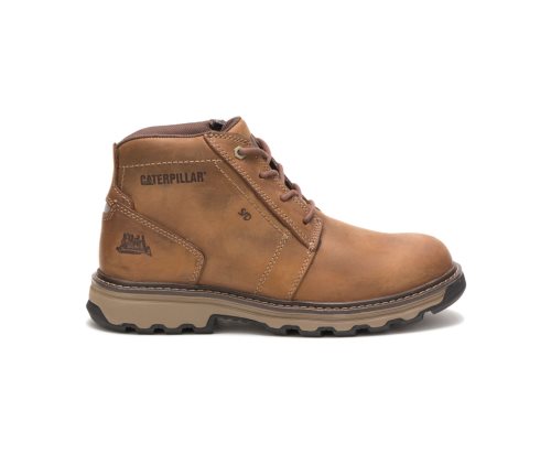 Botas De Trabajo Caterpillar Parker Hombre Beige Oscuro | CYUXK-1650