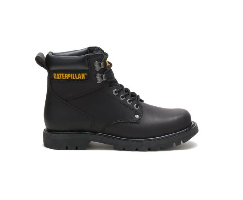 Botas De Trabajo Caterpillar Second Shift Hombre Negras | BNVRK-0183
