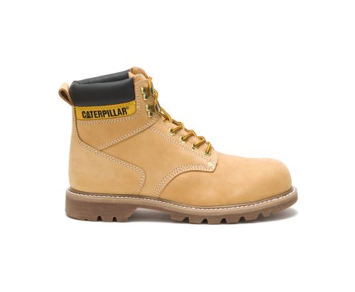 Botas De Trabajo Caterpillar Second Shift Steel Puntera Hombre Marrones | FNOAW-3596