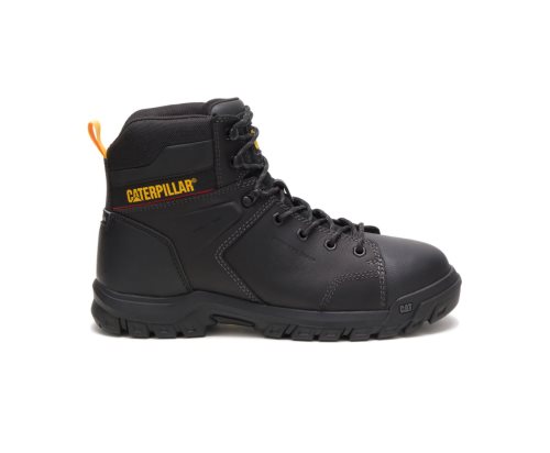 Botas De Trabajo Caterpillar Wellspring Waterproof Metatarsal Guard Steel Puntera Hombre Negras | H