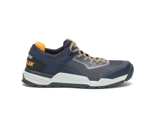 Zapatillas Caterpillar Bolt Alloy Puntera Hombre Navy/Yellow | RAEUT-5861