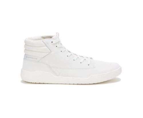 Zapatillas Caterpillar CODE Hex Hi Hombre Blancas | GJXUP-5604