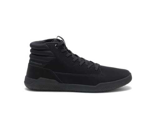 Zapatillas Caterpillar CODE Hex Hi Hombre Negras | PQCGI-2476