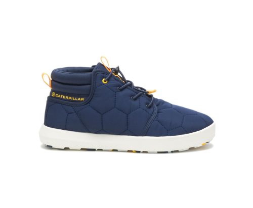 Zapatillas Caterpillar CODE Scout Mid Mujer Azules | KVGBA-4583