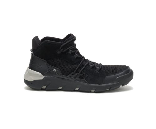 Zapatillas Caterpillar Crail Mid Hombre Negras | AGBXQ-5726