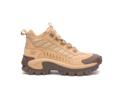 Zapatillas Caterpillar Intruder Mid Hombre Marrones | OWGIP-6043