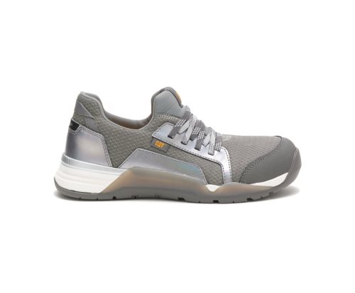 Zapatillas Caterpillar Sprint Textil Alloy Puntera Mujer Gris | ILYSE-7368