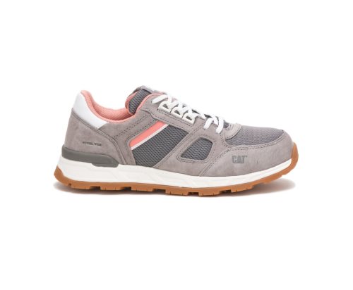 Zapatillas Caterpillar Woodward Steel Puntera Mujer Skin/Grey | DXAOB-0528
