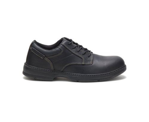 Zapatos De Trabajo Caterpillar Oversee Steel Puntera Hombre Negras | TCOHY-0195