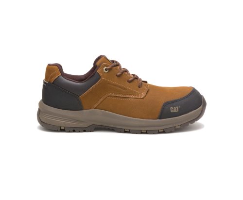 Zapatos De Trabajo Caterpillar Resolve Composite Puntera Hombre Marrones | RLNSK-0278